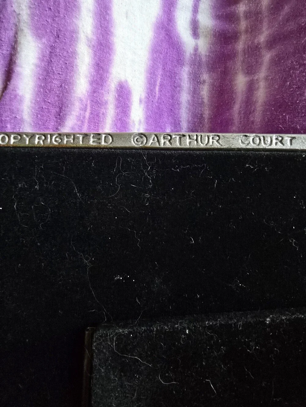 Vintage Author Court Picture Frame